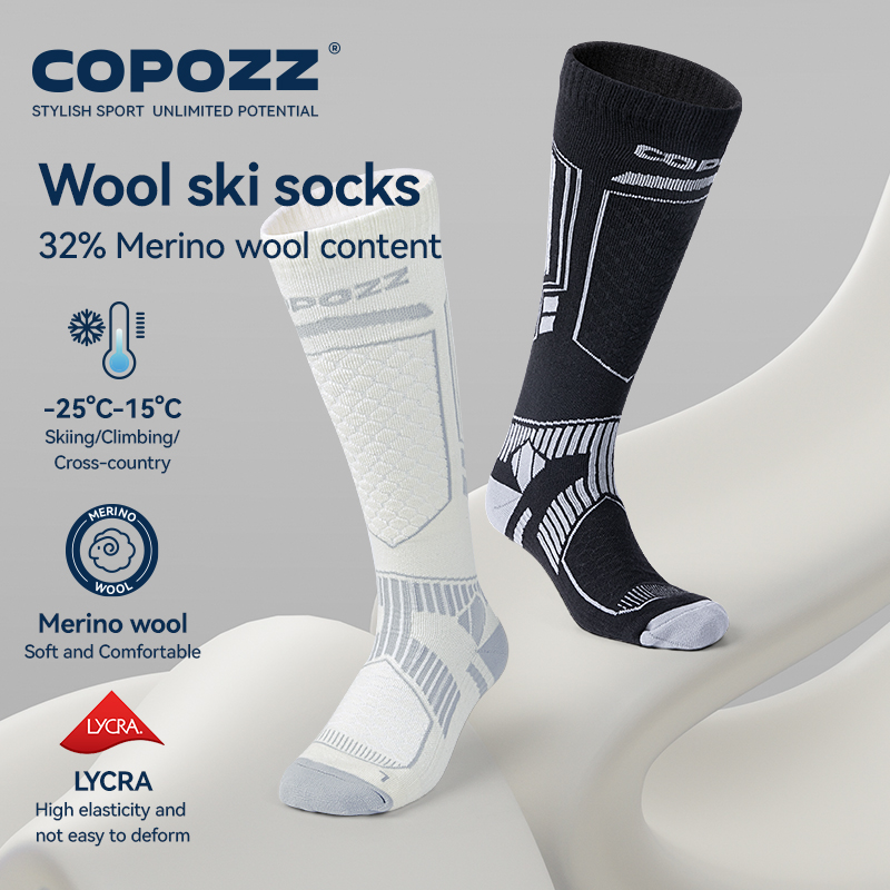 Thermal Sock Merino - COPOZZ 새로운 겨울 스키 양말 남성