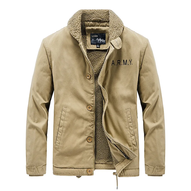 Quality Winter Clothing Bomber Jacket - 새로운 겨울 남성 봄버 재킷 플리스