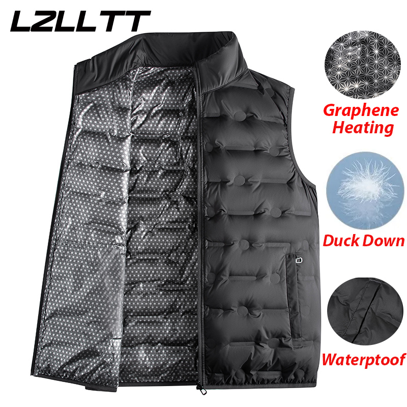 Down Vest Ultralight - 겨울 남성 다운 베스트 남성 방수