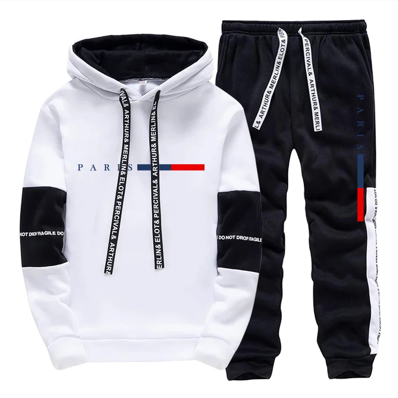 Winter Clothing Hoodie - 남성 세트/후드티/바지 파리 패션 가을 겨울