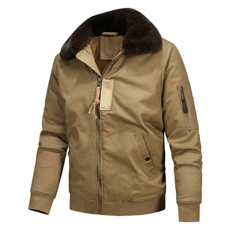 Quality Winter Clothing Bomber Jacket - 새로운 겨울 남성 봄버 재킷 플리스