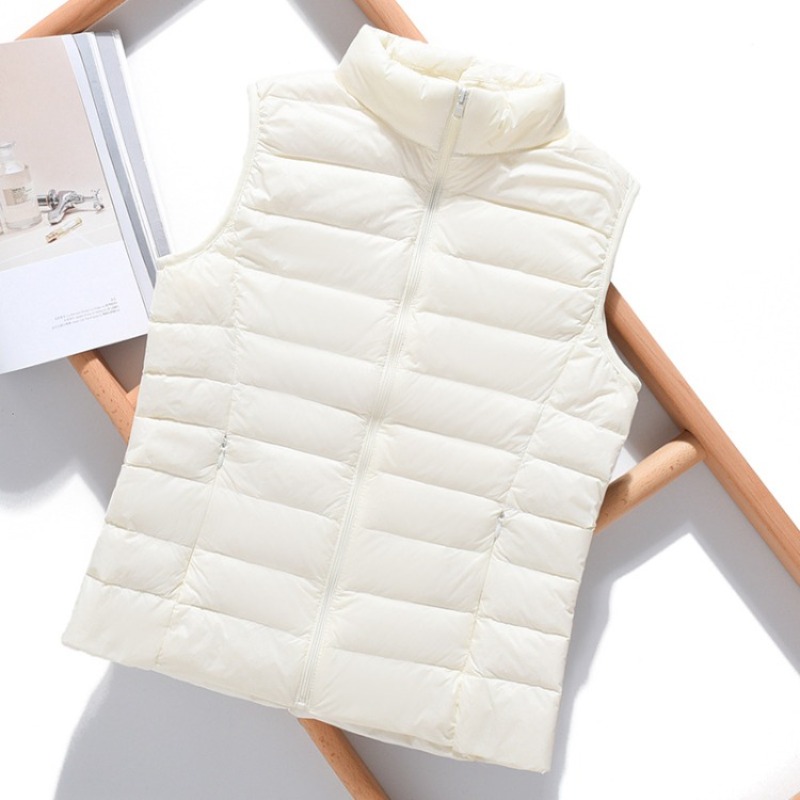 여성용 민소매 여성용 울트라 라이트 다운 조끼 2024 - Down Vest Ultralight 리뷰 및 가격