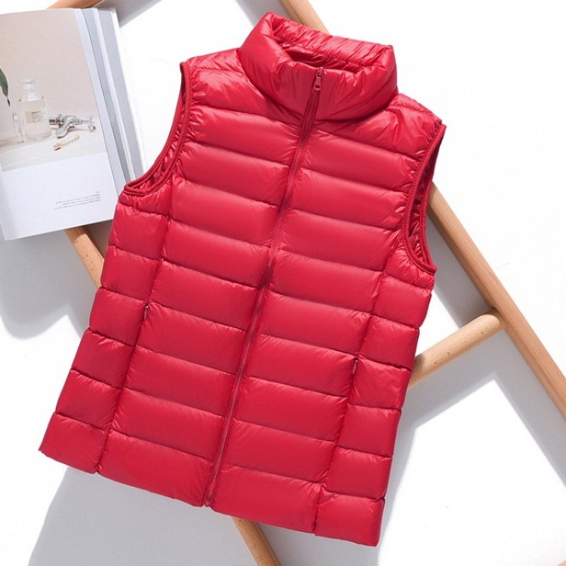 여성용 민소매 여성용 울트라 라이트 다운 조끼 2024 - Down Vest Ultralight 리뷰 및 가격