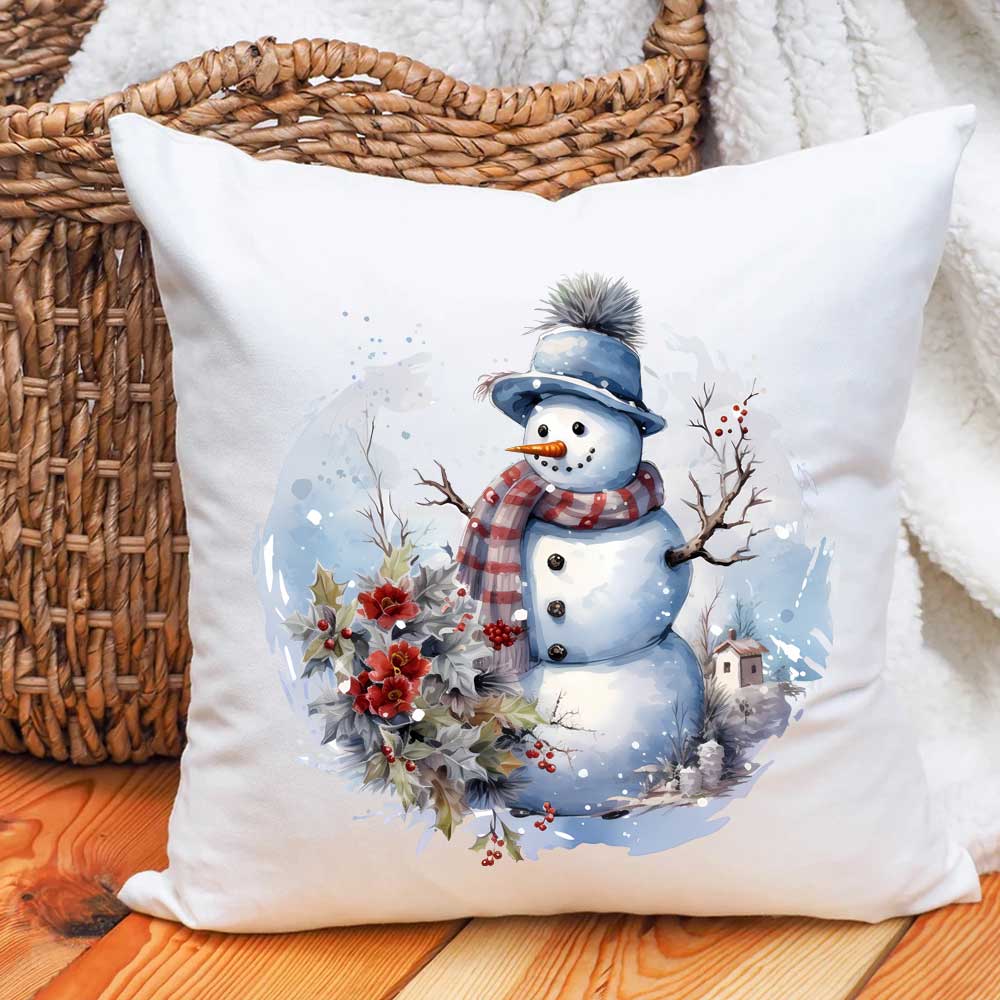 귀여운 눈사람 디자인 다리미 온 전사 의류 DIY A  - Winter Clothing Pictures 리뷰 및 가격