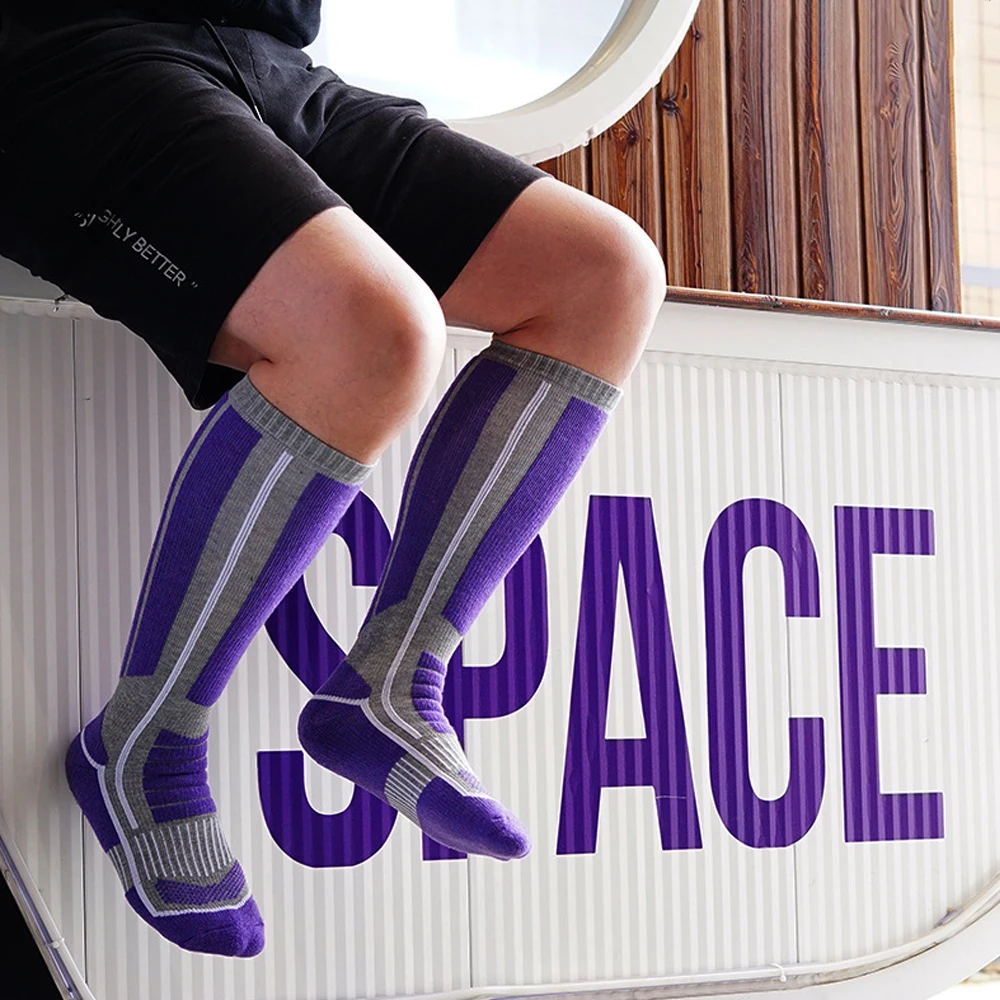 XQQMXX 남녀공용 스키 양말, 온열 무릎 높이, 따 - Thermal Sock Merino 리뷰 및 가격