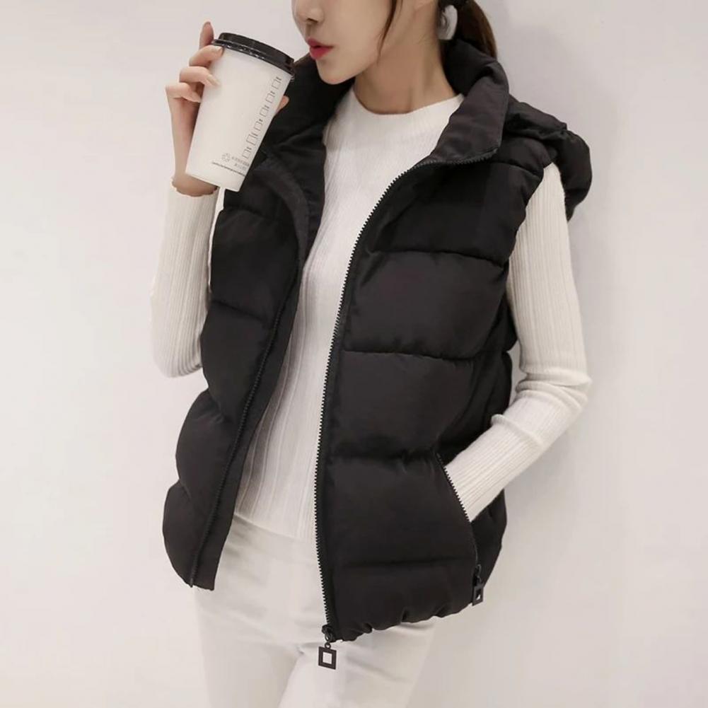 여성 민소매 포켓 후드 조끼 코트 겨울 솔리드 컬러 따 - Down Vest Ultralight 리뷰 및 가격