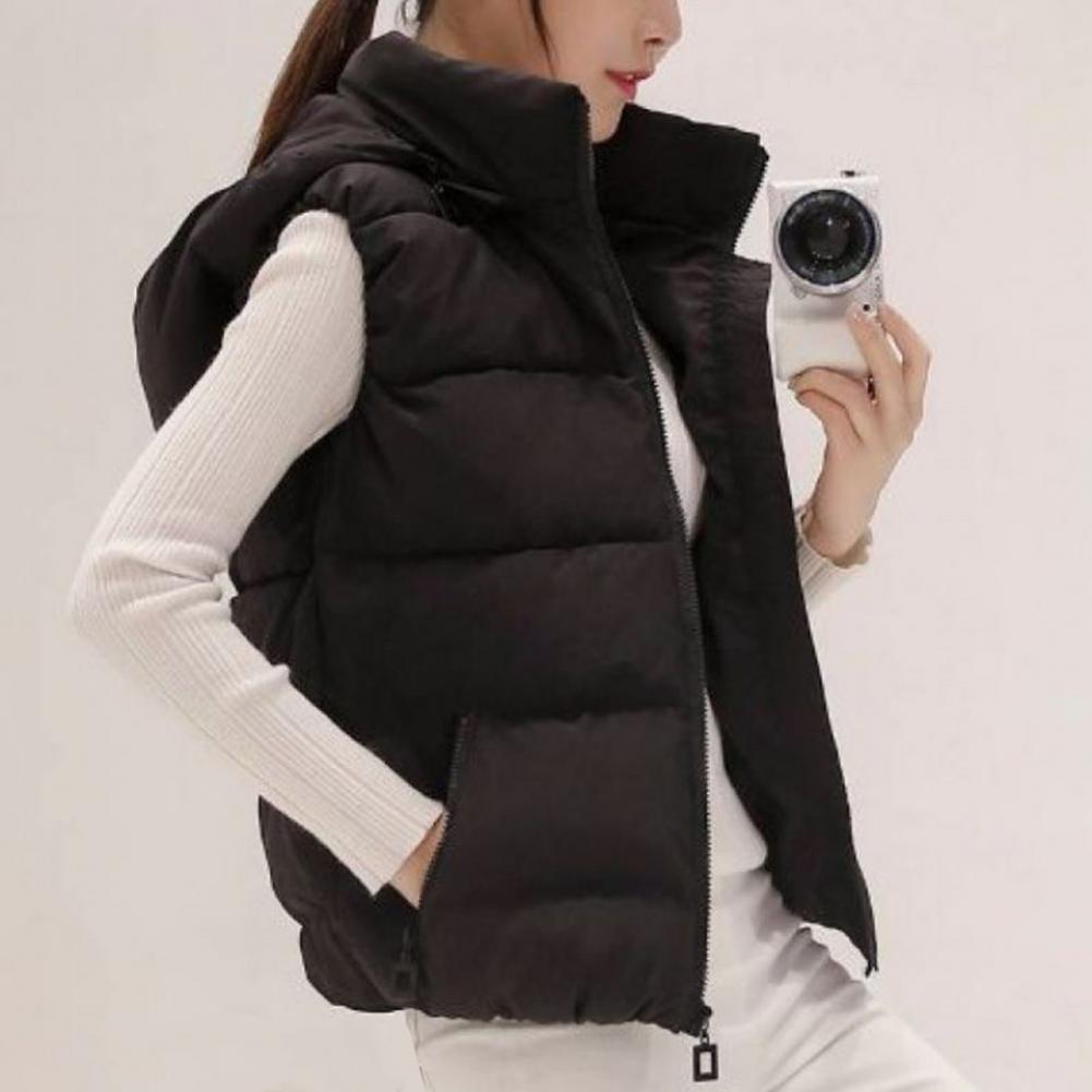 여성 민소매 포켓 후드 조끼 코트 겨울 솔리드 컬러 따 - Down Vest Ultralight 리뷰 및 가격