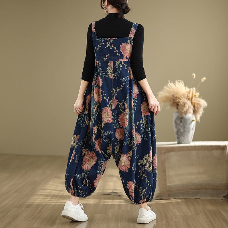 플러스 사이즈 여성을 위한 루즈핏 캐주얼 데님 오버올, - Winter Clothing Plus Size 리뷰 및 가격