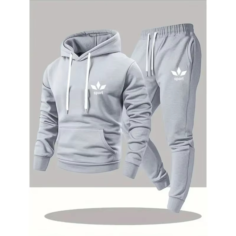 2026 남성 캐주얼 스포츠 후드티 긴바지 세트 야외  - Winter Clothing Hoodie 리뷰 및 가격