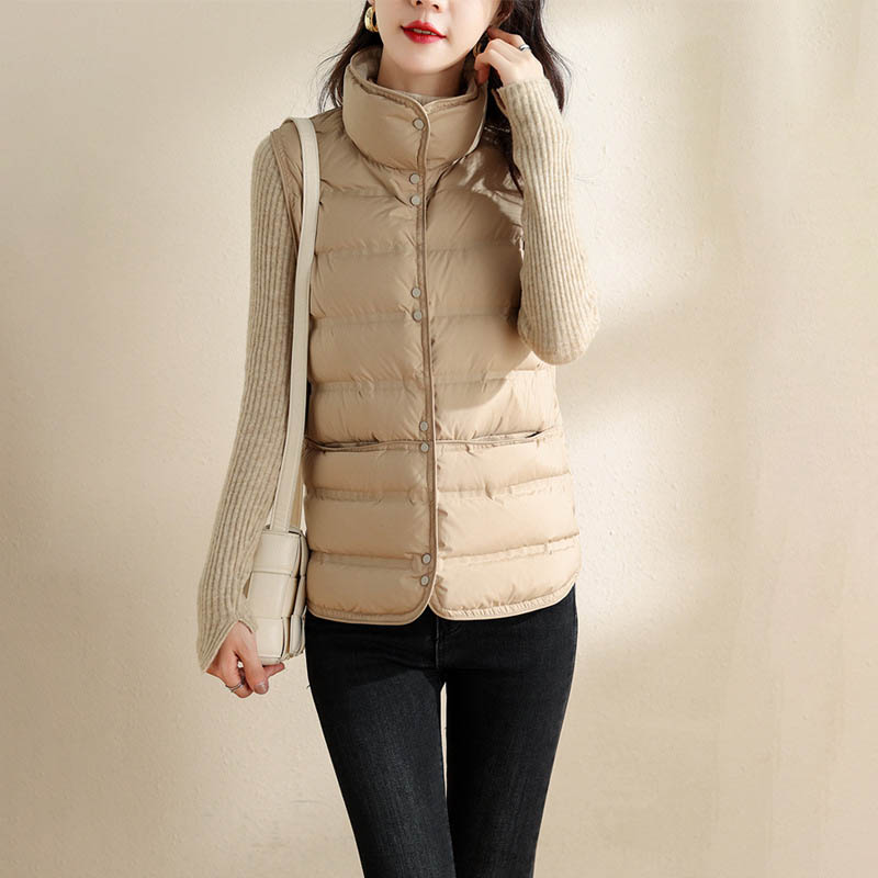 Schinteon 여성 초경량 화이트 오리 다운 조끼  - Down Vest Ultralight 리뷰 및 가격
