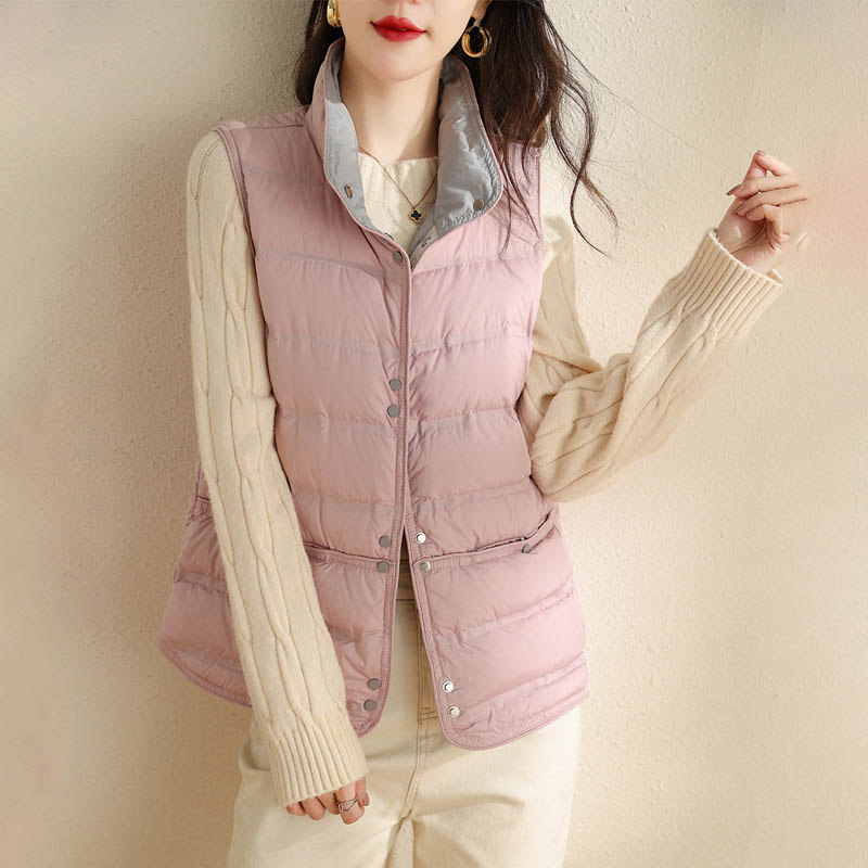 Schinteon 여성 초경량 화이트 오리 다운 조끼  - Down Vest Ultralight 리뷰 및 가격