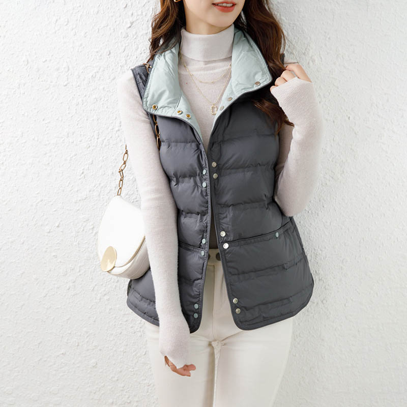 Schinteon 여성 초경량 화이트 오리 다운 조끼  - Down Vest Ultralight 리뷰 및 가격
