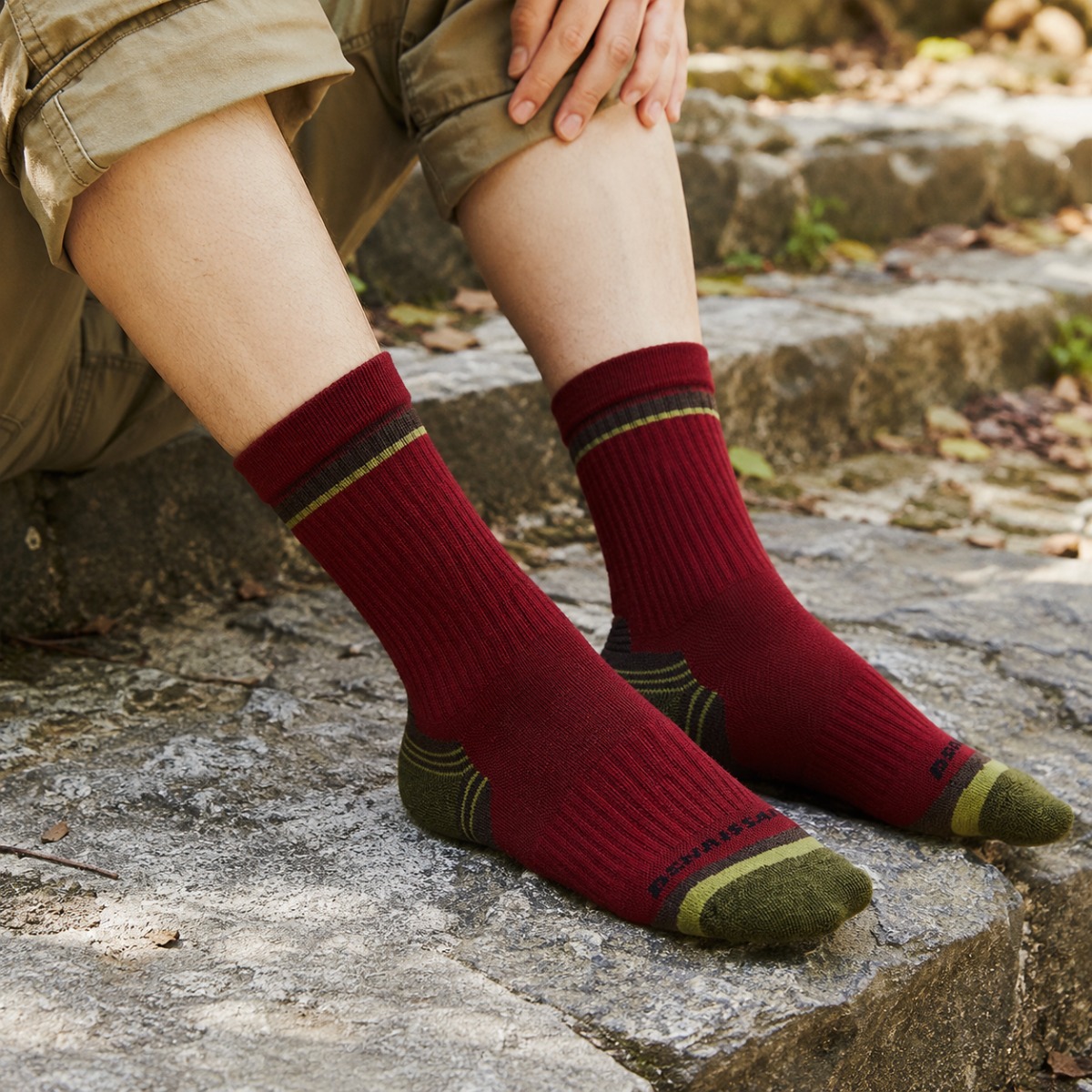 남녀 메리노 울 양말 두꺼운 테리 쿠션 중목 양말 보온 - Thermal Sock Merino 리뷰 및 가격
