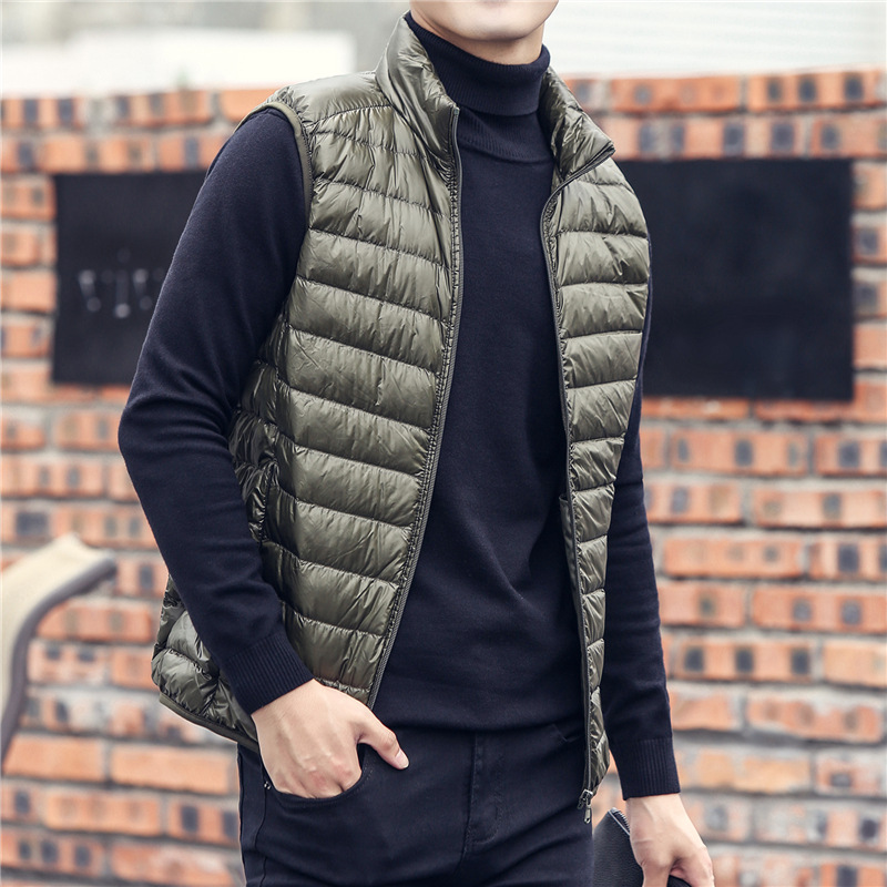 남성용 민소매 패딩 재킷, 남성용 다운 조끼 코트, 캐 - Down Vest Ultralight 리뷰 및 가격