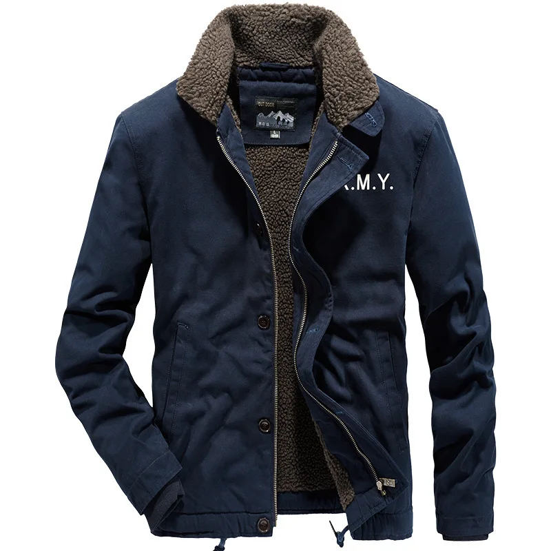 새로운 겨울 남성 봄버 재킷 플리스 따뜻한 코트 다운  - Quality Winter Clothing Bomber Jacket 리뷰 및 가격