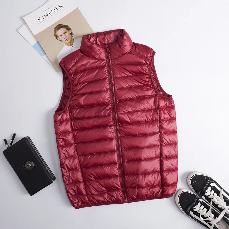 가을 겨울 남성 오리 조끼 2024 코트 초경량 민소매 - Down Vest Ultralight 리뷰 및 가격