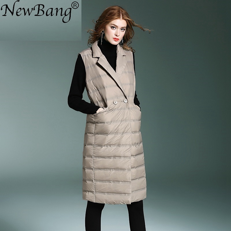 NewBang 브랜드 여성용 긴 조끼, 초경량 다운 조 - Down Vest Ultralight 리뷰 및 가격