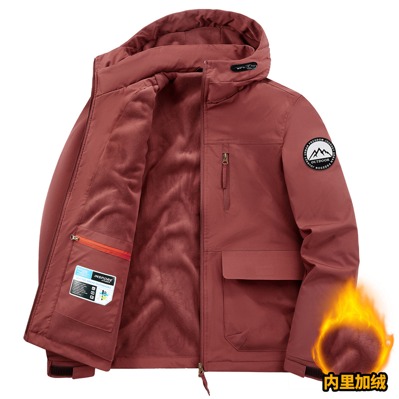 두꺼운 보온 멀티 포켓 겨울 봄버 재킷 남성용 고품질  - Quality Winter Clothing Bomber Jacket 리뷰 및 가격