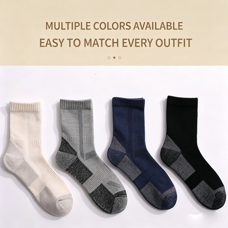 5PCS 남성용 두꺼운 메리노 울 하이킹 양말, 따뜻한 - Thermal Sock Merino 리뷰 및 가격