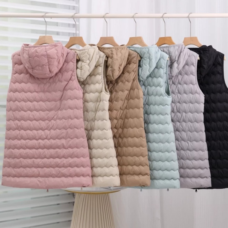 가을 겨울 민소매 후드 다운 조끼 재킷 파카 여성용 초 - Down Vest Ultralight 리뷰 및 가격
