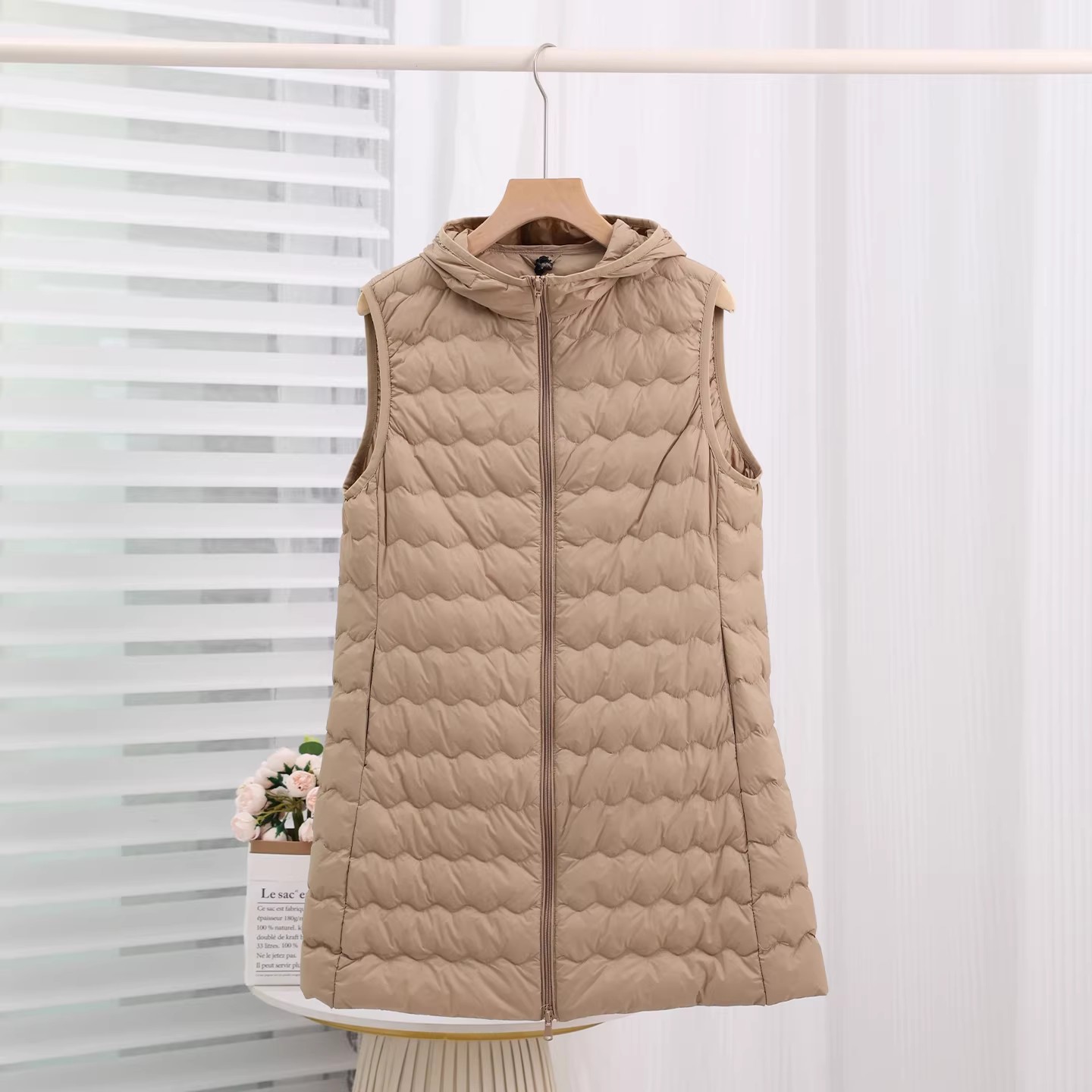 가을 겨울 민소매 후드 다운 조끼 재킷 파카 여성용 초 - Down Vest Ultralight 리뷰 및 가격