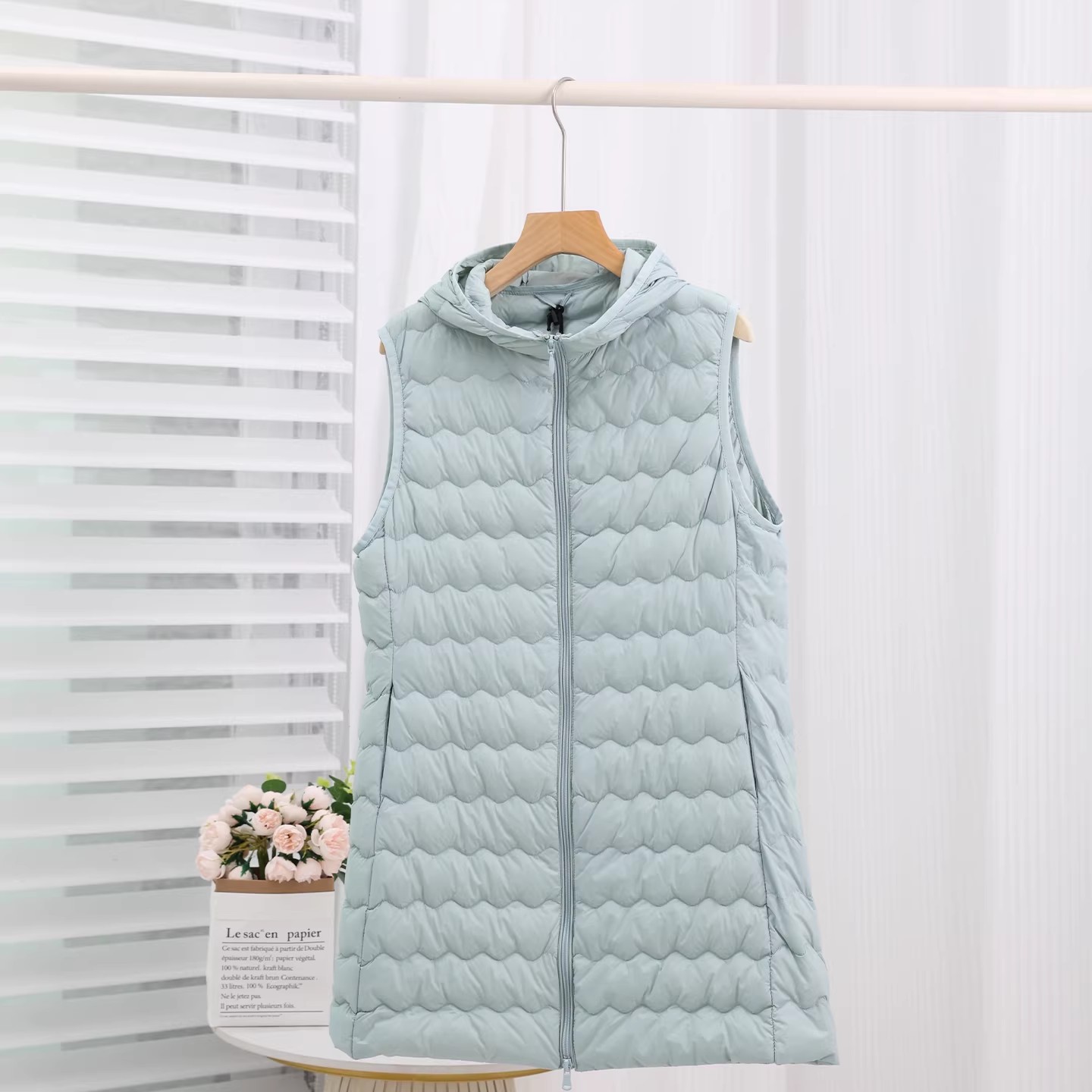 가을 겨울 민소매 후드 다운 조끼 재킷 파카 여성용 초 - Down Vest Ultralight 리뷰 및 가격
