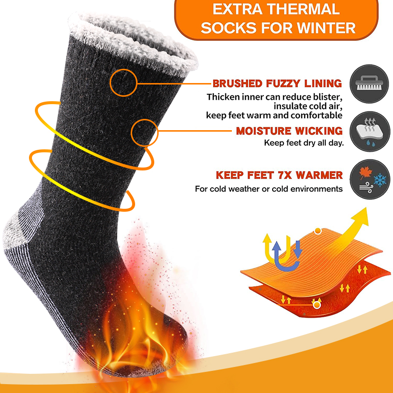 1 쌍 남성용 메리노 울 따뜻한 양말 스노우 양말 겨울 - Thermal Sock Merino 리뷰 및 가격