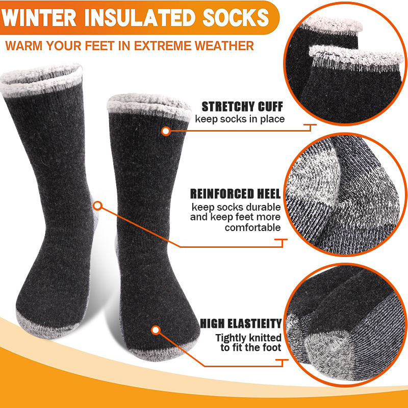1 쌍 남성용 메리노 울 따뜻한 양말 스노우 양말 겨울 - Thermal Sock Merino 리뷰 및 가격