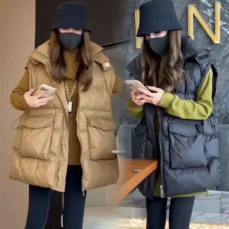 여성 겨울 다운 코튼 조끼 재킷 2025 신상 여성 두 - Down Vest Ultralight 리뷰 및 가격