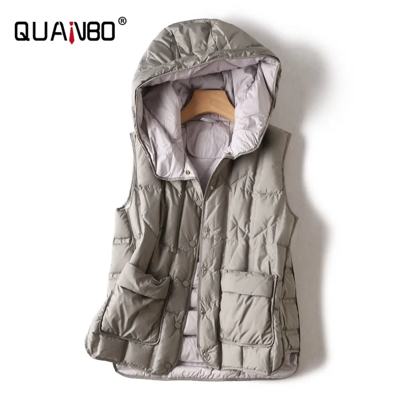 2025 새로운 90% 화이트 오리 다운 민소매 자켓  - Down Vest Ultralight 리뷰 및 가격