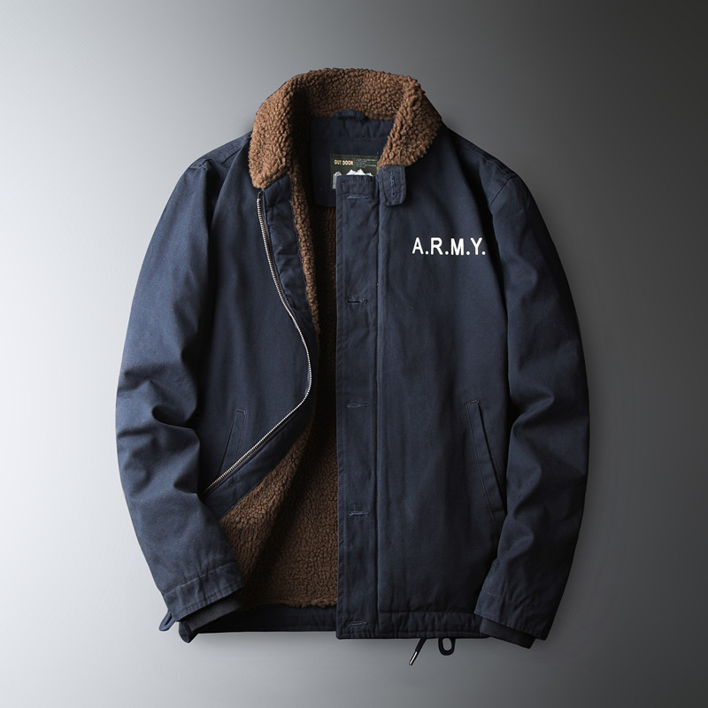 남성용 양털 따뜻한 겨울 밀리터리 코트 봄버 재킷 남성 - Quality Winter Clothing Bomber Jacket 리뷰 및 가격