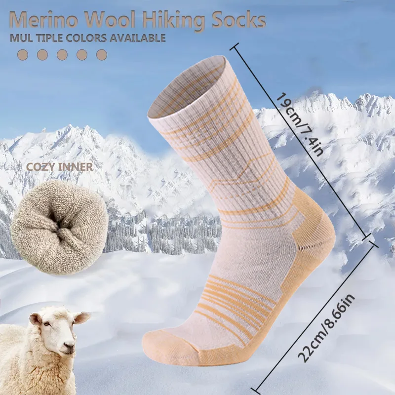 메리노 울 부츠 양말, 보온성 좋은 겨울용 두꺼운 쿠션 - Thermal Sock Merino 리뷰 및 가격