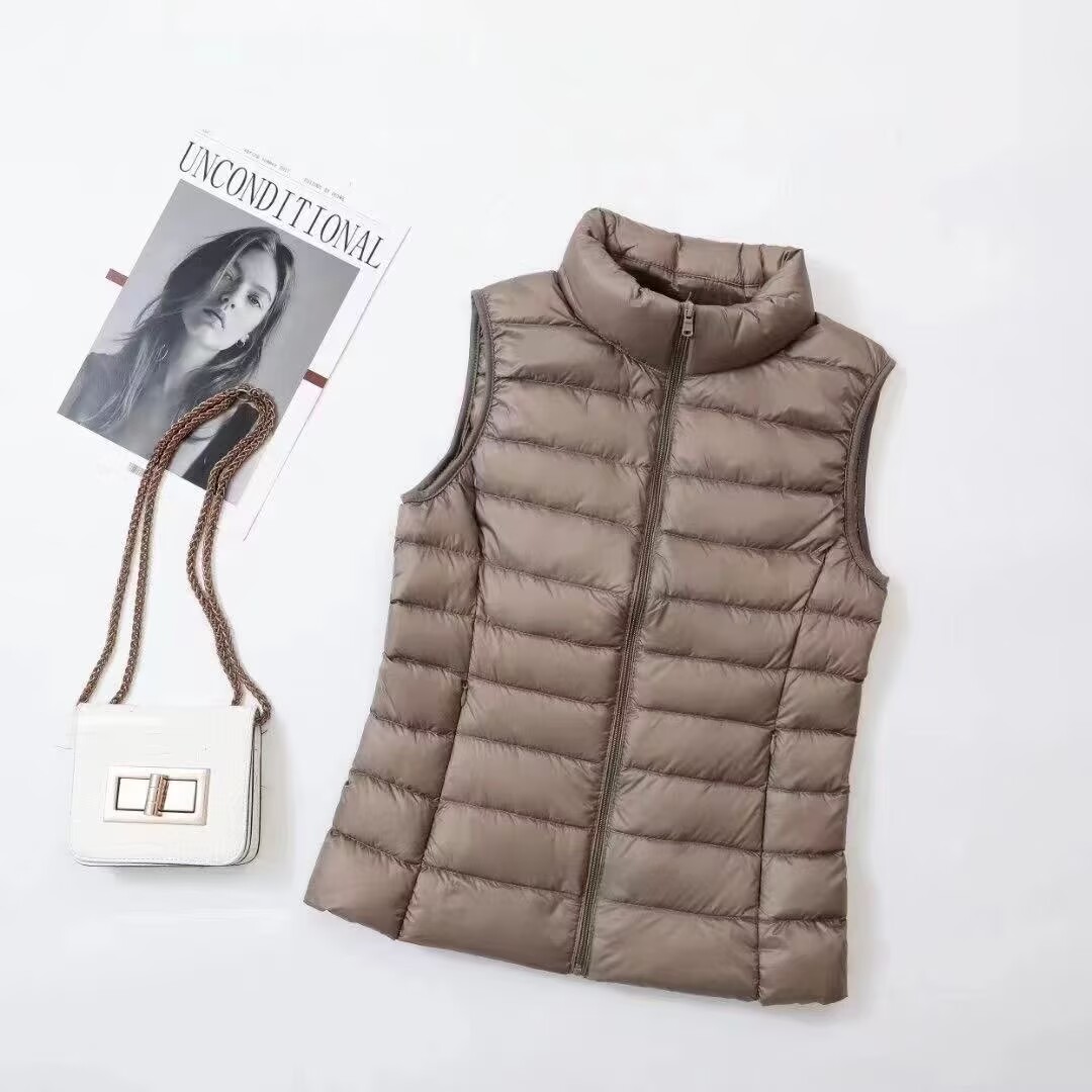 여성 민소매 조끼 재킷 겨울 패션 울트라 라이트 다운  - Down Vest Ultralight 리뷰 및 가격