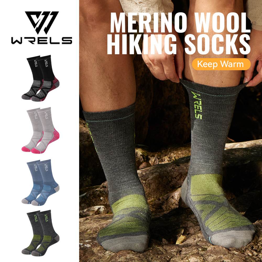 WRELS 1/2/3 메리노 울 양말 보온 크루 겨울  - Thermal Sock Merino 리뷰 및 가격