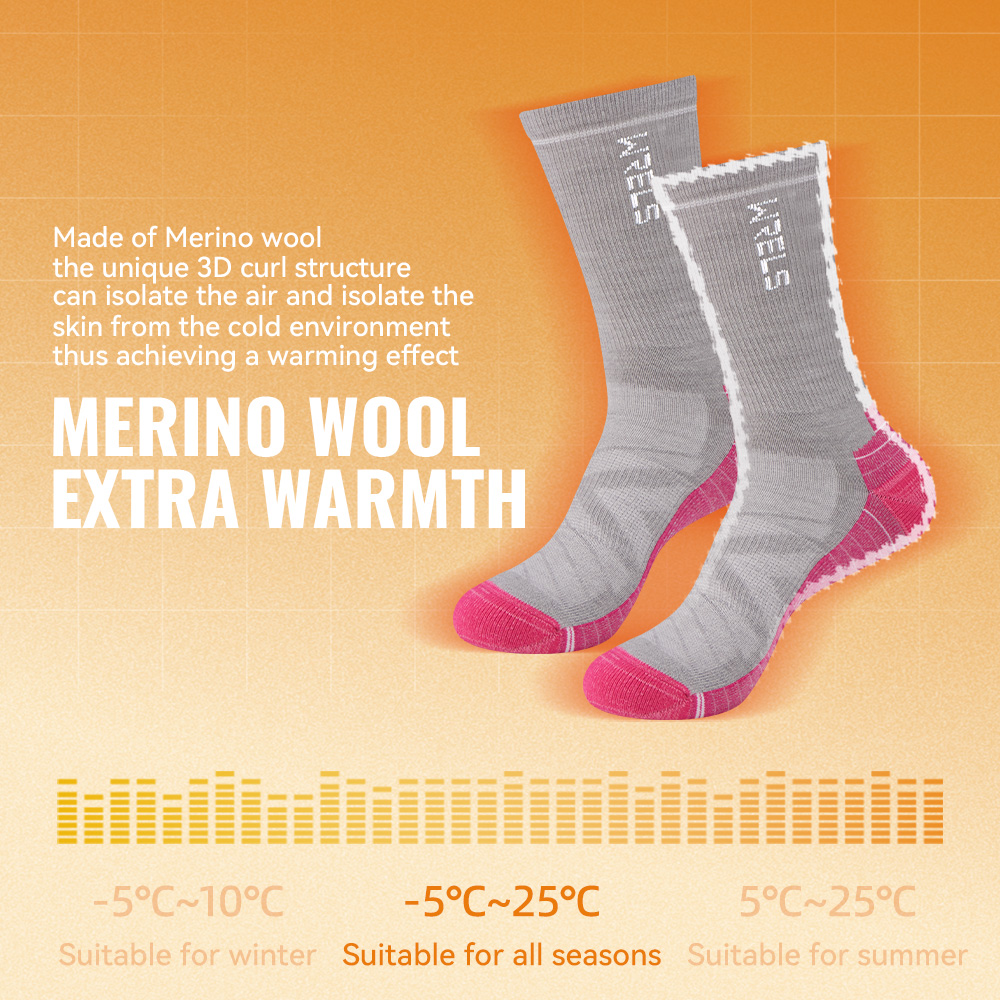 WRELS 1/2/3 메리노 울 양말 보온 크루 겨울  - Thermal Sock Merino 리뷰 및 가격