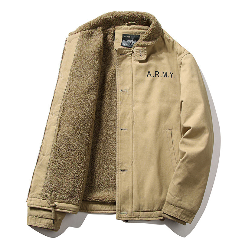 남성 양털 겨울 자켓 따뜻한 코트 폭격기 재킷 두꺼운  - Quality Winter Clothing Bomber Jacket 리뷰 및 가격