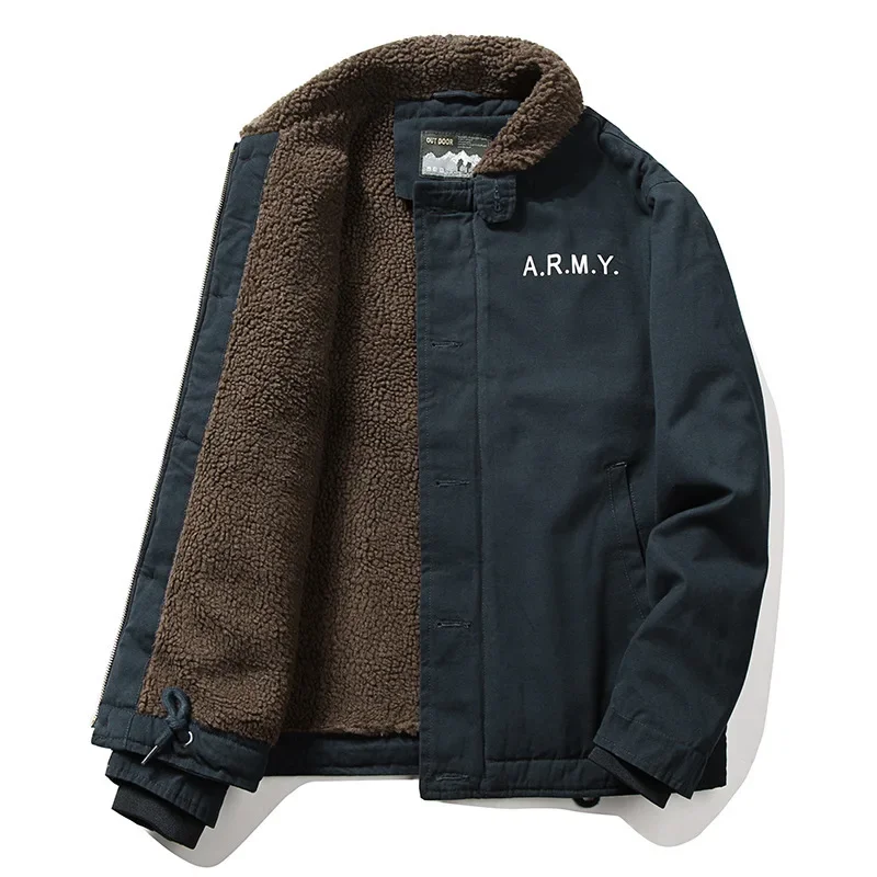 남성 양털 겨울 자켓 따뜻한 코트 폭격기 재킷 두꺼운  - Quality Winter Clothing Bomber Jacket 리뷰 및 가격