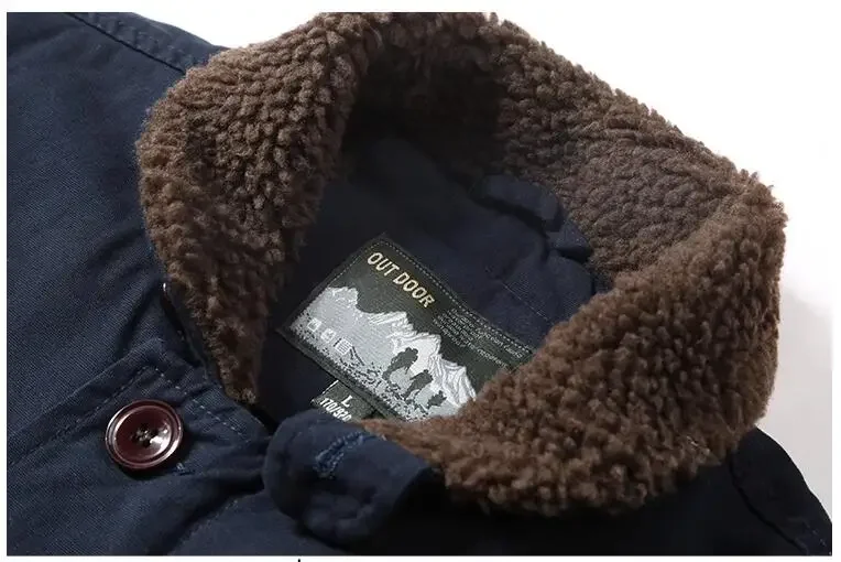 남성 양털 겨울 자켓 따뜻한 코트 폭격기 재킷 두꺼운  - Quality Winter Clothing Bomber Jacket 리뷰 및 가격