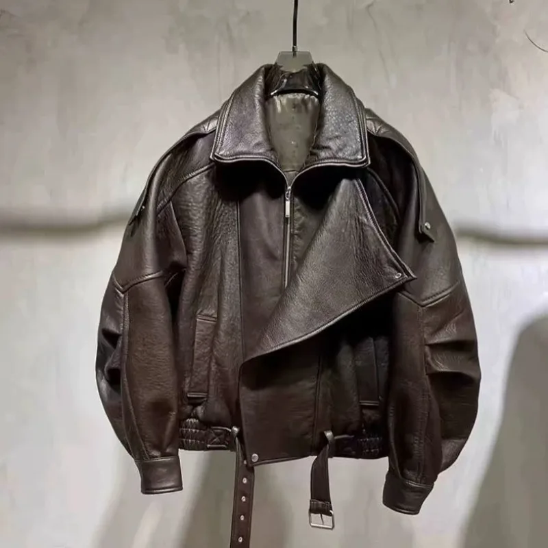 고품질 폭격기 재킷 여성 럭셔리 PU 모토 바이커 가죽 - Quality Winter Clothing Bomber Jacket 리뷰 및 가격